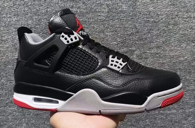 Women Air Jordan 4 Cement Bred Reimagined